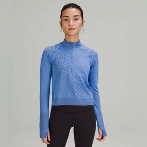 Lululemon Rest Less Cropped Half Zip